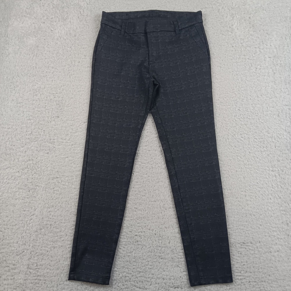 Kut from the Kloth Skinny Pants Petite 2P Grey Textured Stretch SP048PA9